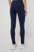 Штани EA7 Emporio Armani жіночі колір синій з принтом