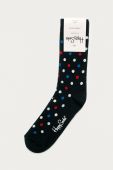 Happy Socks - Шкарпетки Dot Sock колір темно-синій