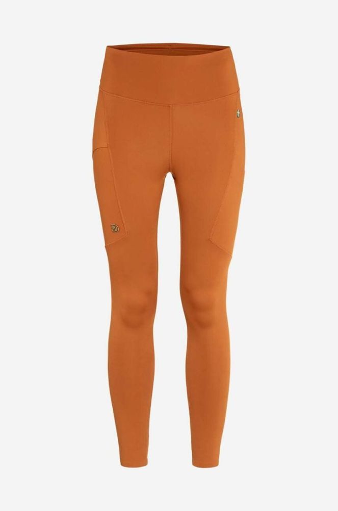 Легінси Fjallraven Abisko Tights жіночі колір помаранчевий однотонні F84773.243-243 фото 4