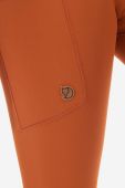 Легінси Fjallraven Abisko Tights жіночі колір помаранчевий однотонні F84773.243-243