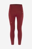 Легінси Fjallraven Abisko жіночі колір бордовий однотонні F84773.346-346