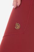 Легінси Fjallraven Abisko жіночі колір бордовий однотонні F84773.346-346