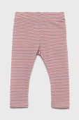 Дитячі легінси Name it колір рожевий візерунок