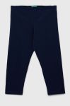 Дитячі легінси United Colors of Benetton колір синій однотонні (3278346)