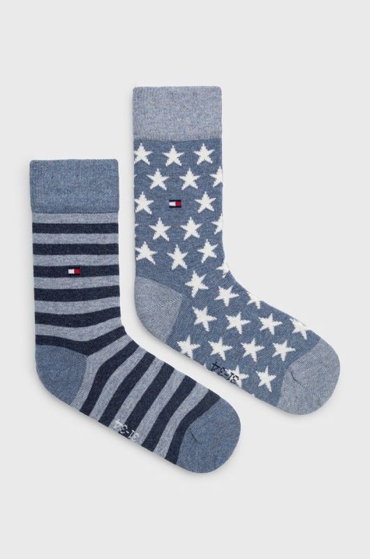 Детские носки Tommy Hilfiger цвет голубой (1727573)