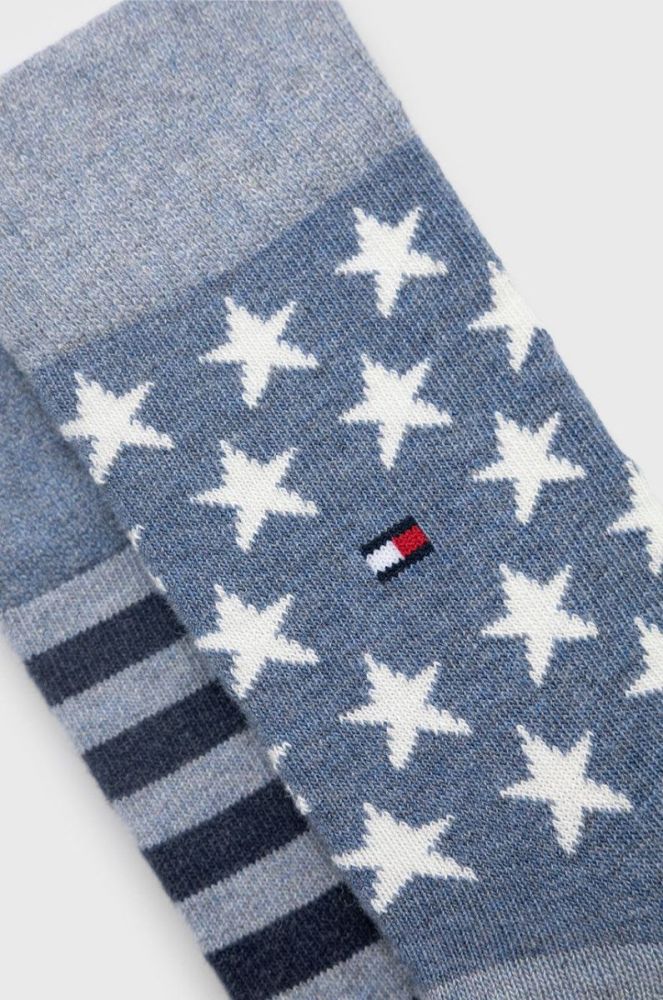 Детские носки Tommy Hilfiger цвет голубой (1727573) фото 2
