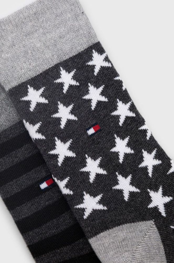 Детские носки Tommy Hilfiger цвет черный фото 2
