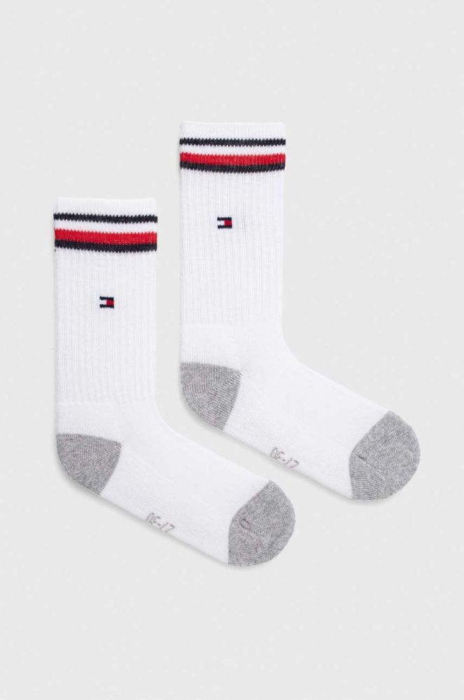 Дитячі шкарпетки Tommy Hilfiger 2-pack колір білий (1632741)