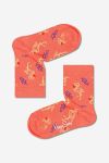 Дитячі шкарпетки Happy Socks колір рожевий