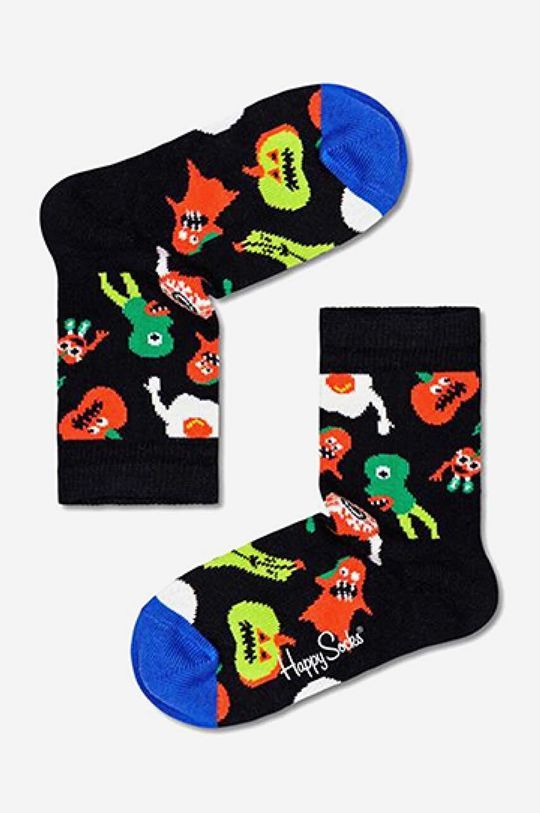 Дитячі шкарпетки Happy Socks Halloween Monsters колір чорний