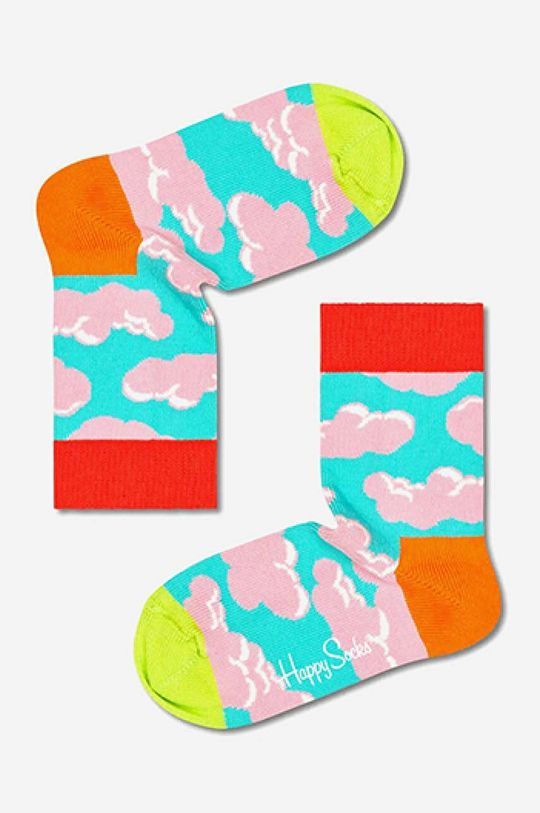 Дитячі шкарпетки Happy Socks Clouds колір барвистий (3271441)