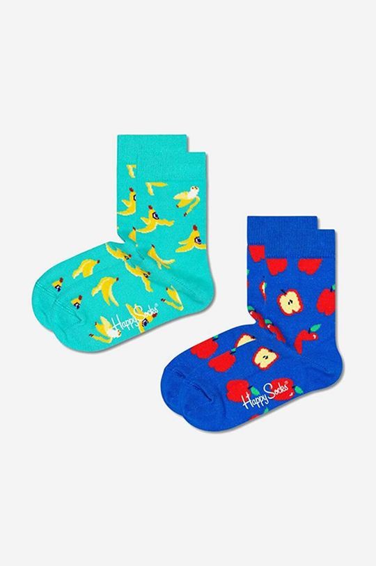 Дитячі шкарпетки Happy Socks Fruit 2-pack колір барвистий