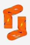 Дитячі шкарпетки Happy Socks Lightning колір помаранчевий