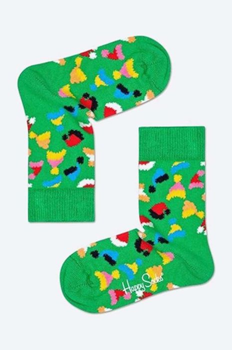 Дитячі шкарпетки Happy Socks Winter Hat колір зелений Дитячі шкарпетки Happy Socks Winter Hat колір зелений