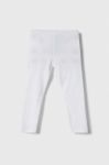 Дитячі легінси United Colors of Benetton колір білий меланж (3393281)