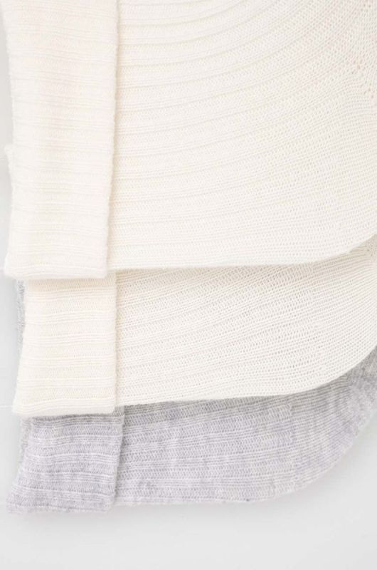 Шкарпетки для немовлят United Colors of Benetton 3-pack колір бежевий фото 2