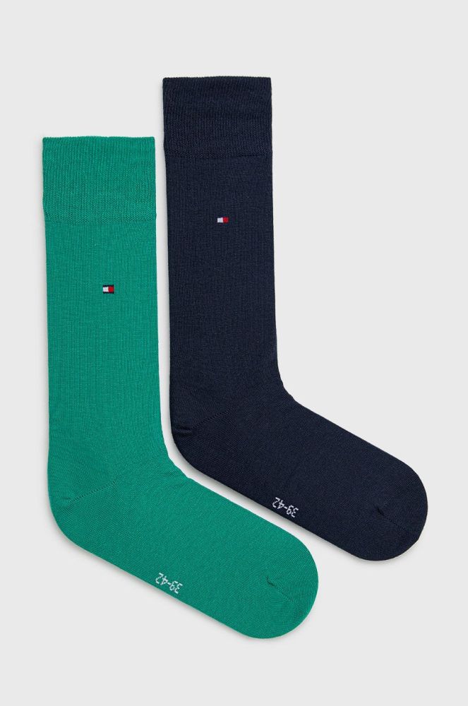 Шкарпетки Tommy Hilfiger чоловічі колір зелений (2641128)