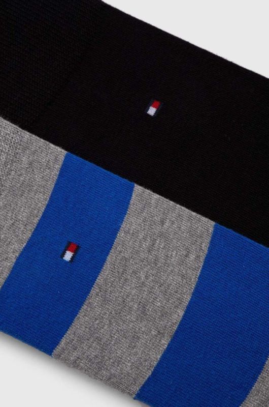 Шкарпетки Tommy Hilfiger 2-pack чоловічі колір блакитний (3511163) фото 2