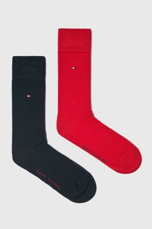 Шкарпетки Tommy Hilfiger 2-pack чоловічі колір синій (1164539)