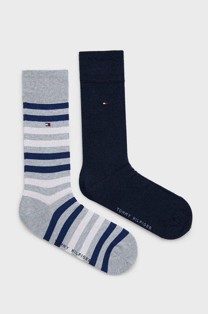 Шкарпетки Tommy Hilfiger (2-pack) чоловічі колір синій (2096712)
