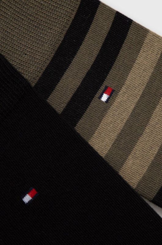 Шкарпетки Tommy Hilfiger чоловічі колір зелений (2638077) фото 2