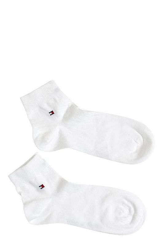 Tommy Hilfiger - Шкарпетки m?skie Quarter (2-pack) колір білий (1164302)
