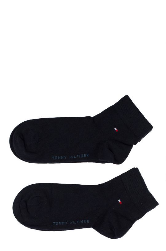 Tommy Hilfiger - Шкарпетки m?skie Quarter (2-pack) колір темно-синій (1164304)