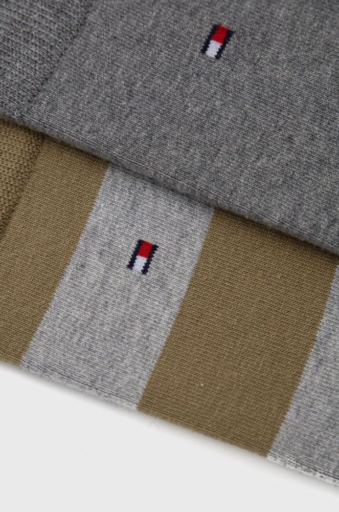 Шкарпетки Tommy Hilfiger (2-pack) чоловічі колір зелений (2104853) фото 2