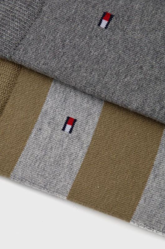 Шкарпетки Tommy Hilfiger (2-pack) чоловічі колір зелений (2104853) фото 2