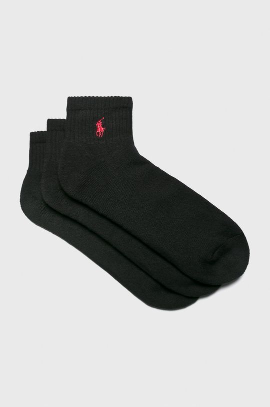 Polo Ralph Lauren - Шкарпетки (3-Pack) колір чорний (1164809)