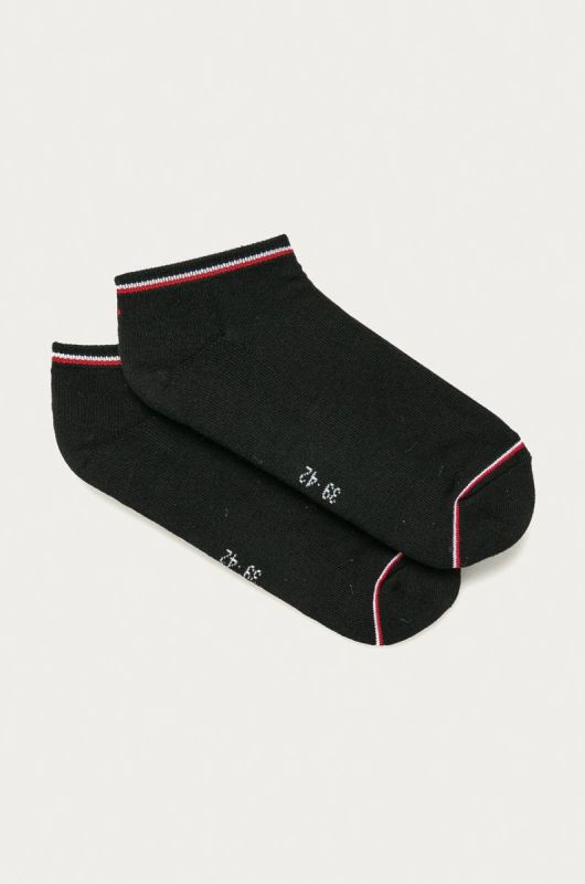 Tommy Hilfiger - Сліди (2-pack) колір чорний (1167882)