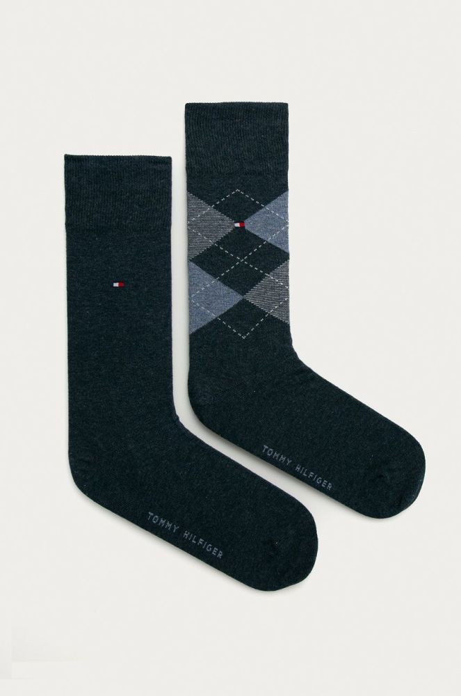 Шкарпетки Tommy Hilfiger (2-pack) колір синій (1167062)