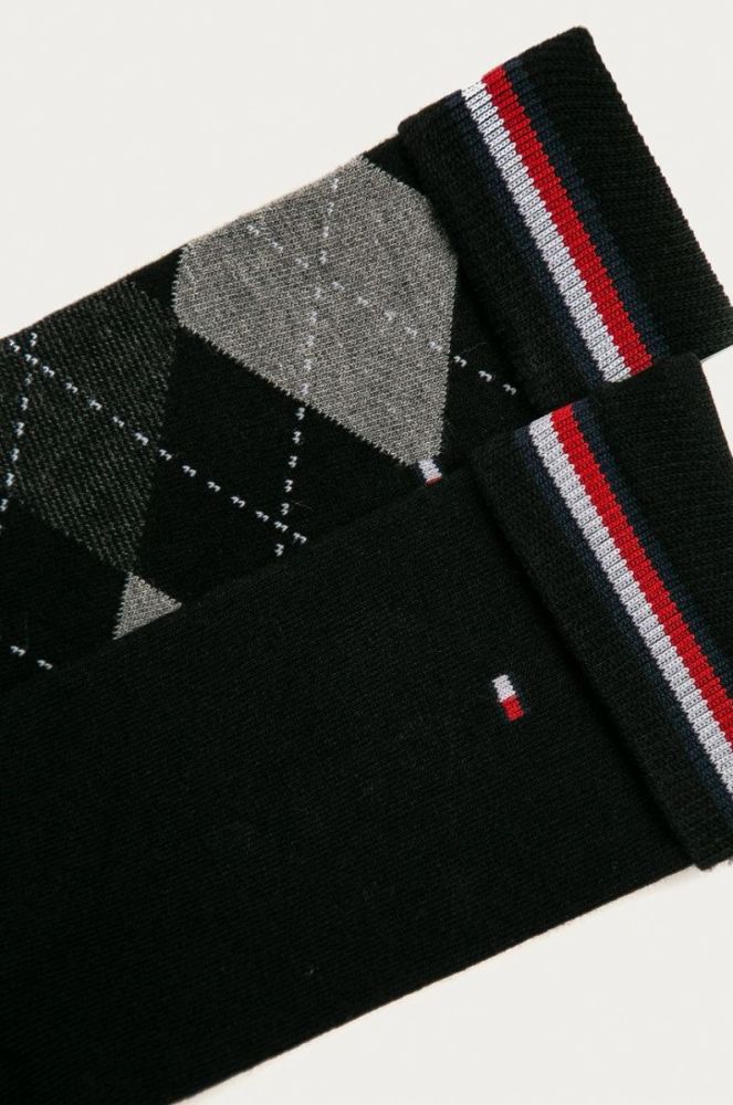 Шкарпетки Tommy Hilfiger (2-pack) колір чорний фото 2