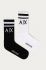 Armani Exchange - Шкарпетки (2-pack) колір барвистий