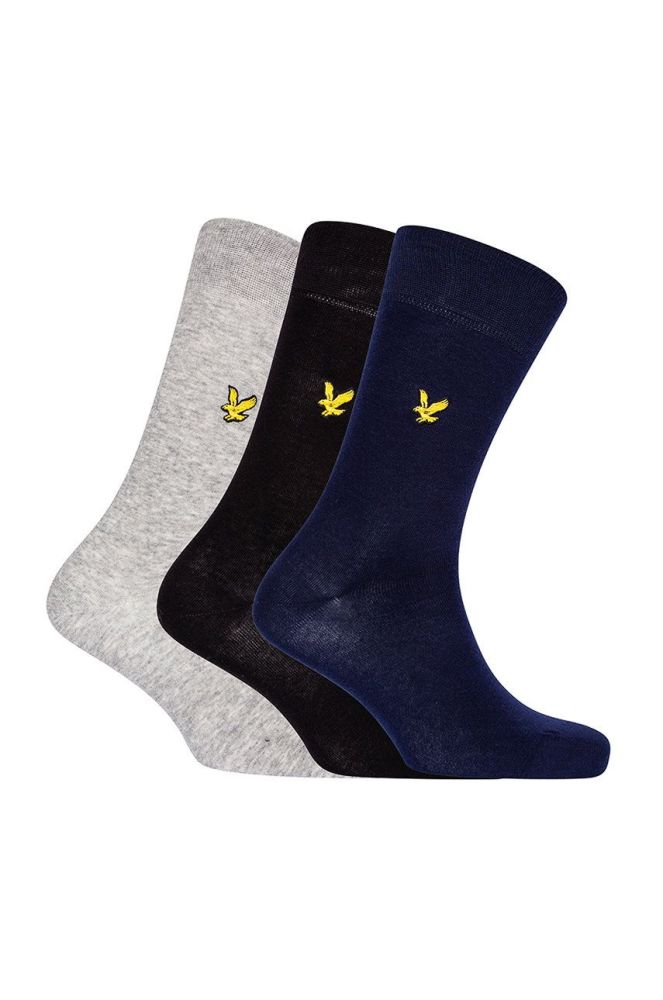 Lyle & Scott - Шкарпетки ANGUS (3-pack) колір барвистий