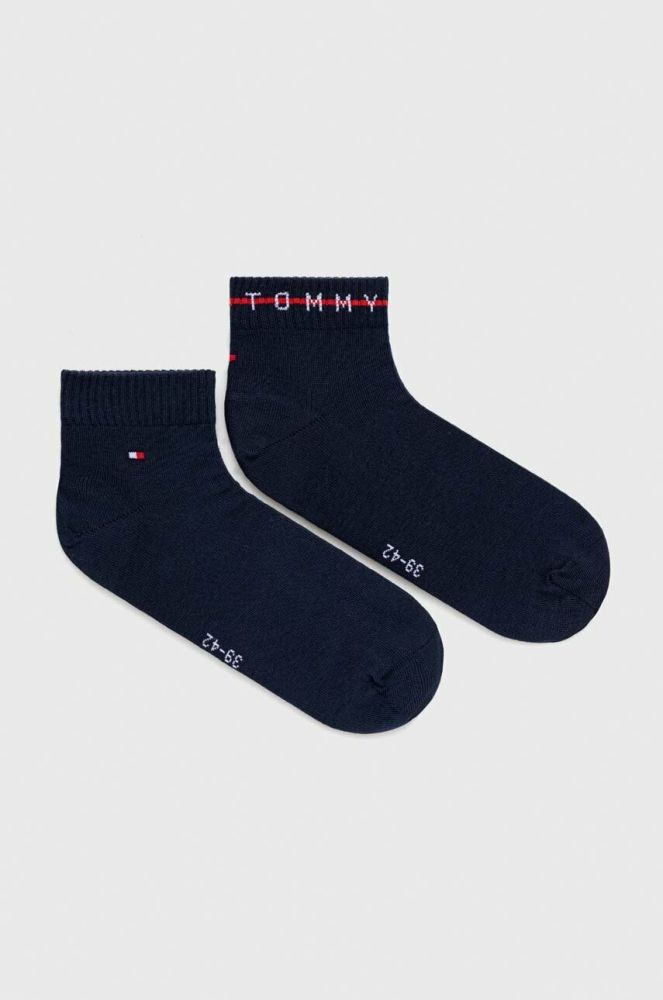 Шкарпетки Tommy Hilfiger 2-pack чоловічі колір синій (3038668)