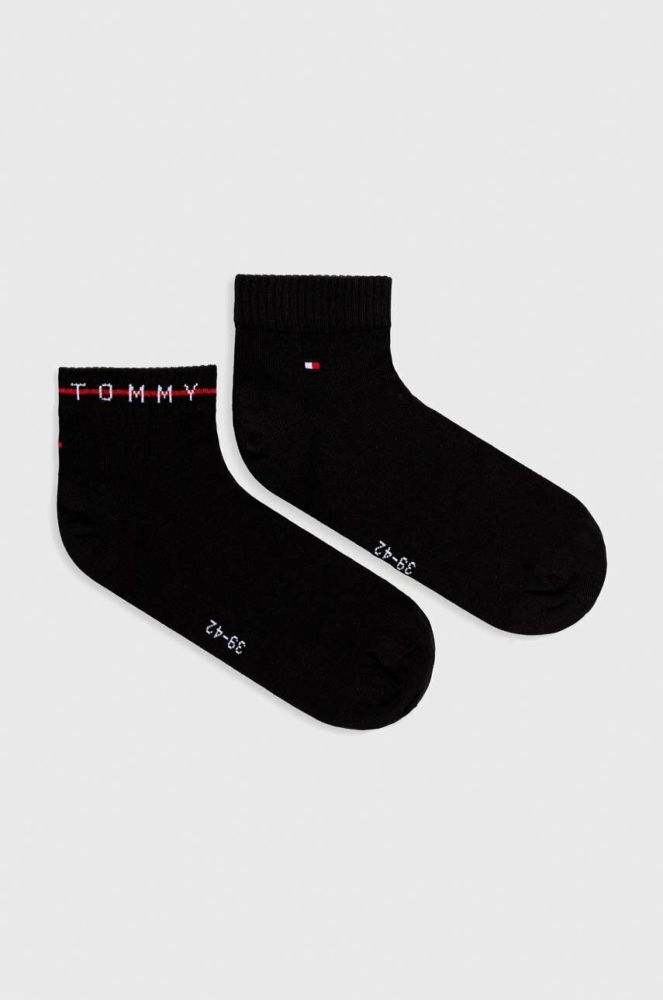 Шкарпетки Tommy Hilfiger 2-pack чоловічі колір чорний (3038666)
