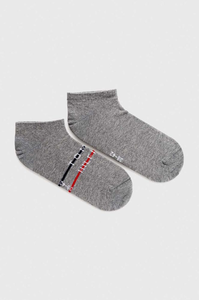 Шкарпетки Tommy Hilfiger 2-pack чоловічі колір бежевий (2999117)