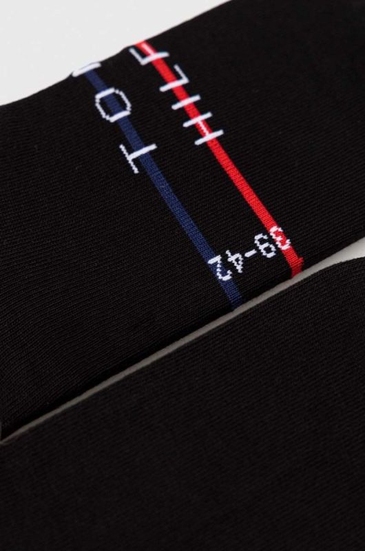 Шкарпетки Tommy Hilfiger 2-pack чоловічі колір чорний (2999119) фото 2