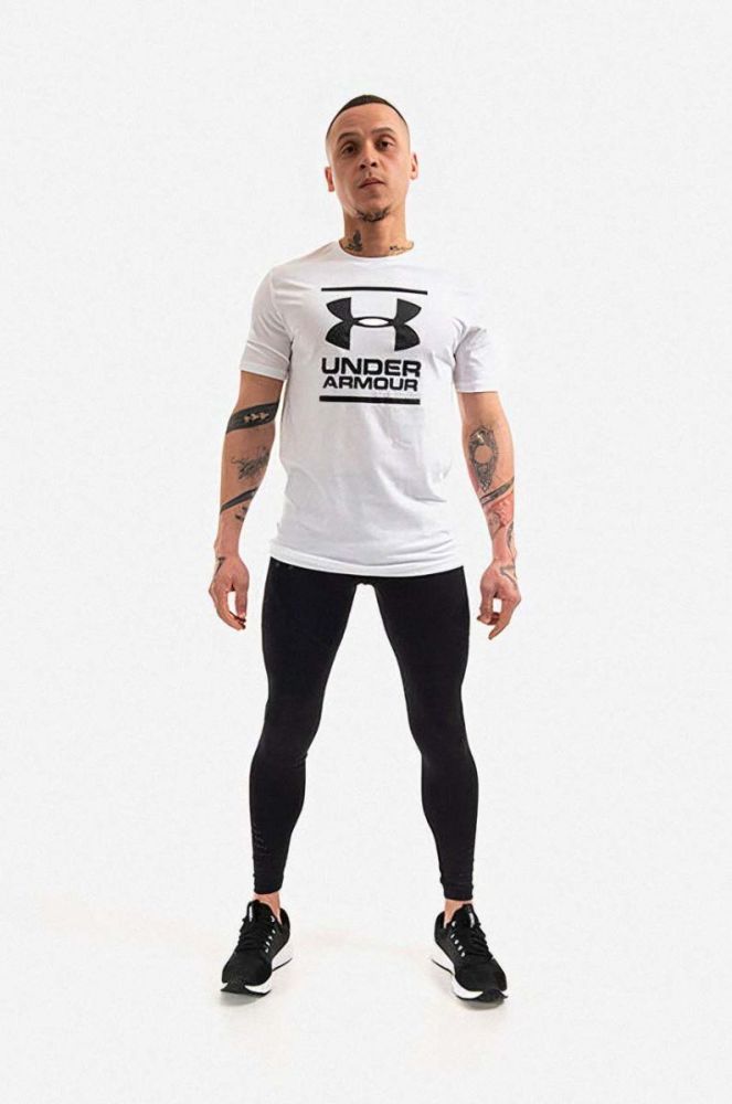 Легінси Under Armour Speedpocket Tight чоловічі колір чорний однотонні 1361489-001 фото 2