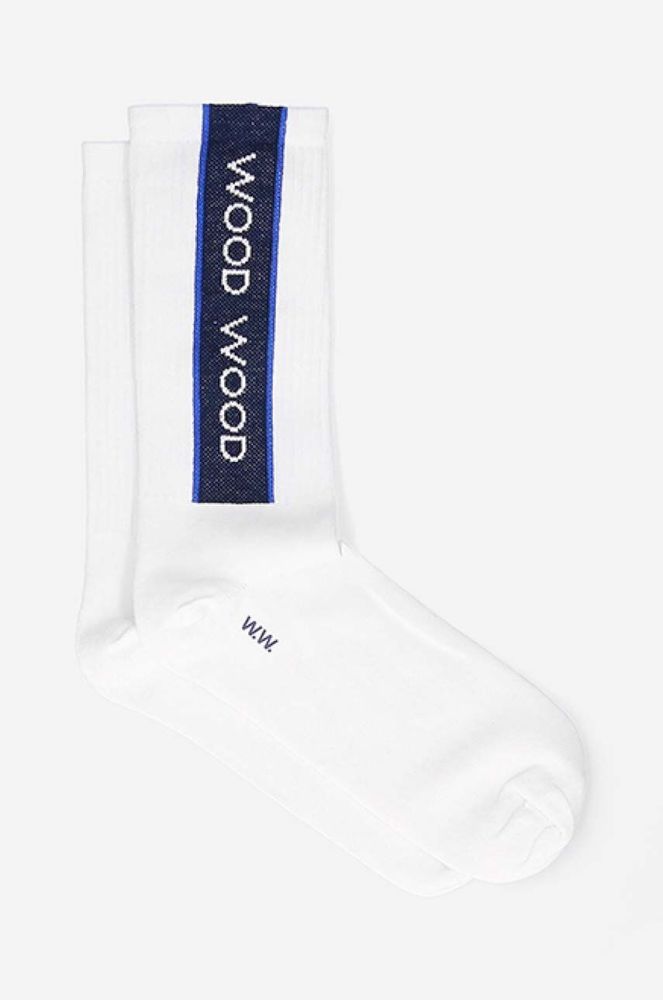 Шкарпетки Wood Wood Conor Sports Sock колір білий 12239201.9517-HUNTERG