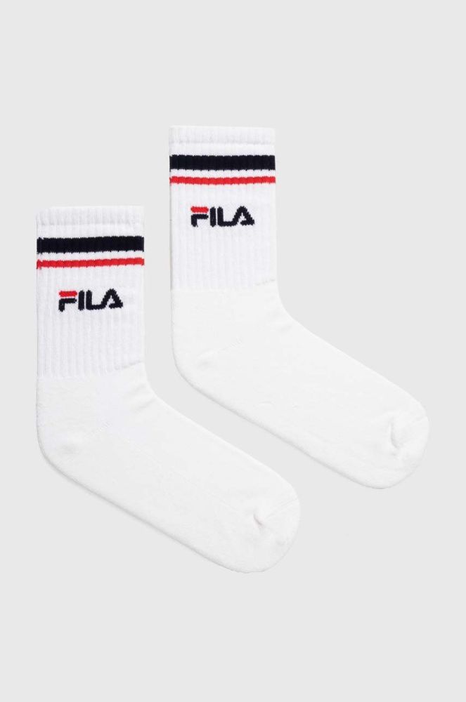 Шкарпетки Fila 2-pack колір білий (3683300)