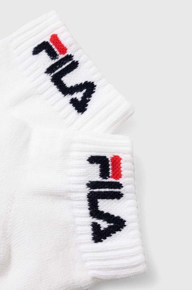 Шкарпетки Fila 2-pack колір білий (3683307) фото 2