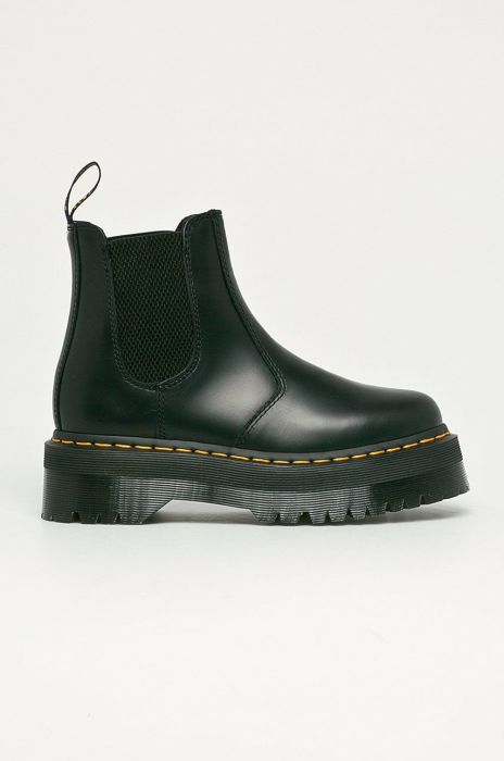 Dr. Martens - Шкіряні черевики 2976 Quad DM24687001.Quad-BLACK колір чорний