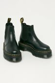 Dr. Martens - Шкіряні черевики 2976 Quad DM24687001.Quad-BLACK колір чорний