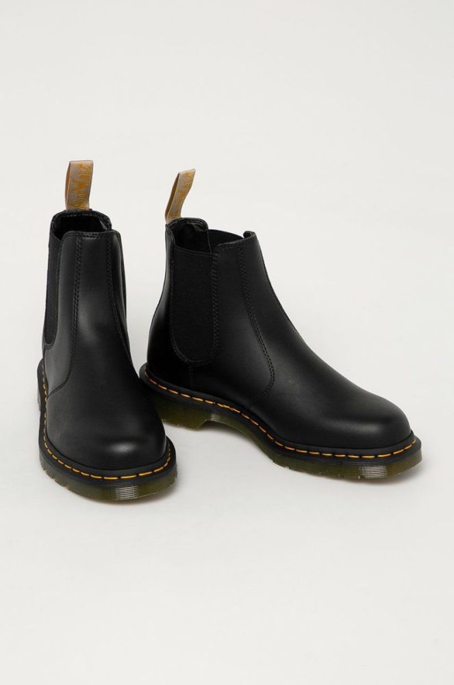 Dr. Martens - Черевики Vegan 2976 21456001-BLACK колір чорний фото 2