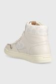 Кросівки Coach Cd304 Hi Top Coated Canvas колір бежевий CD304