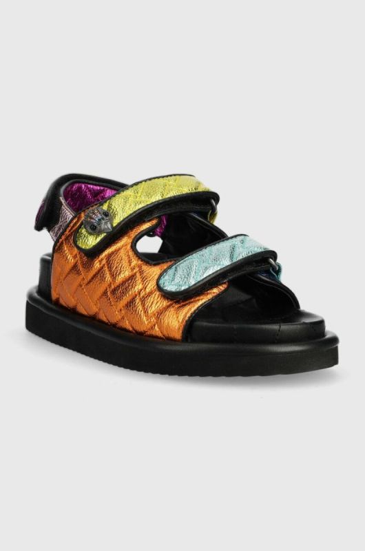 Шкіряні сандалі Kurt Geiger London Orson жіночі  3469669109 колір барвистий фото 2