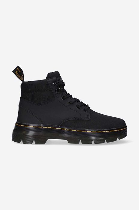 Черевики Dr. Martens Rakim 27109001 жіночі колір чорний на плоскому ходу 27109001-black
