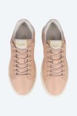 Шкіряні кросівки Buffalo колір рожевий